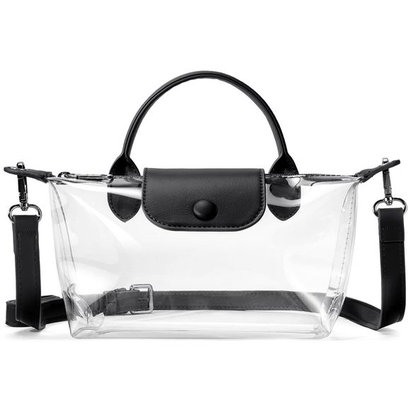 Clear Bag Stadium Aroved Small Crossbody Purse Handbags Concerts C :] - Picture 1 of 6